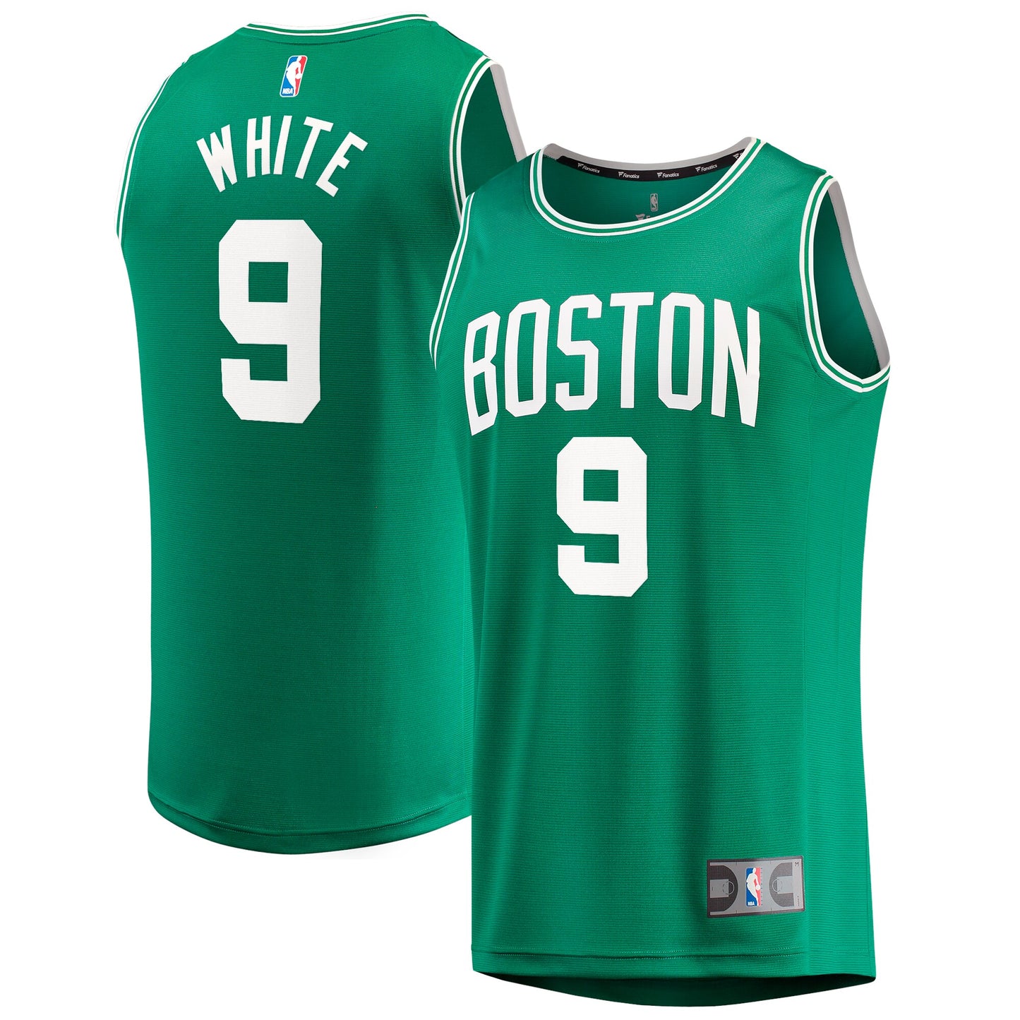 Derrick White Boston Celtics Fanatics Branded Fast Break Replica Jersey - Icon Edition - Kelly Green